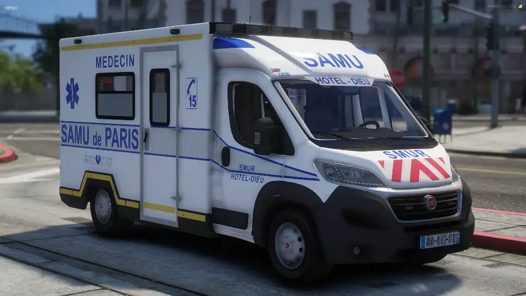 Fiat Ducato UMH Samu de Paris