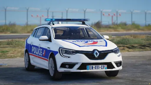 Renault Megane 2017 Police Nationale